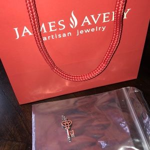 James Avery Key to my Heart Charm